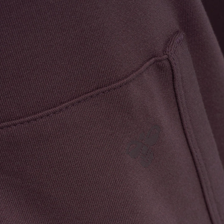 Hummel hmlLUISE LOOSE ZIP HOODIE - FUDGE