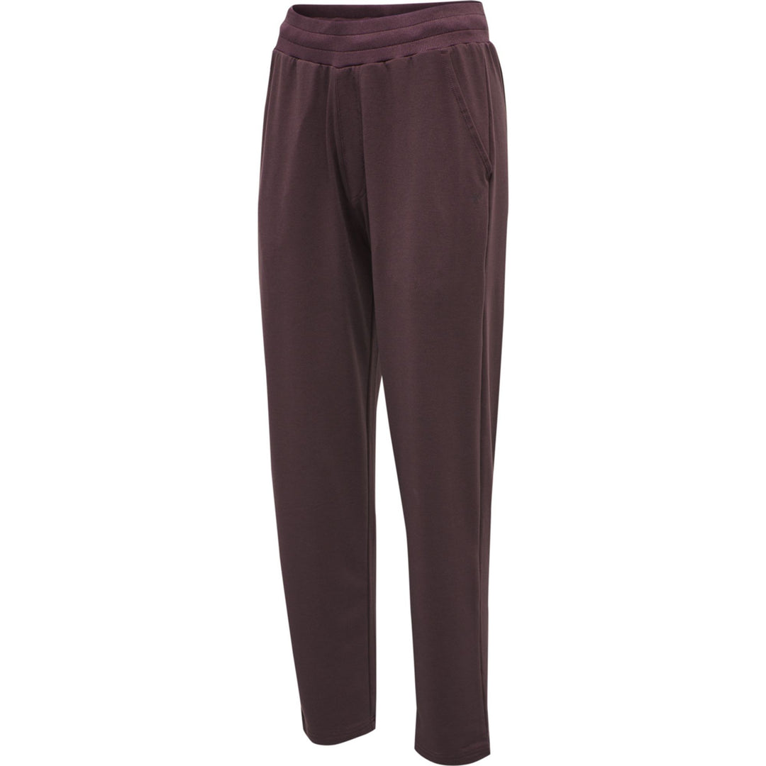 Hummel hmlLUISE LOOSE PANTS - FUDGE