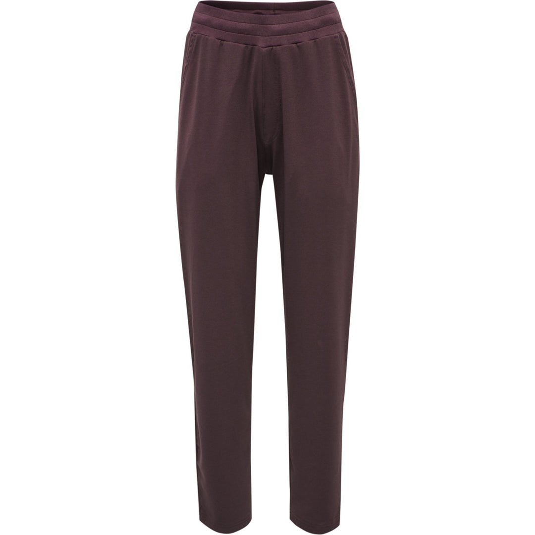 Hummel hmlLUISE LOOSE PANTS - FUDGE