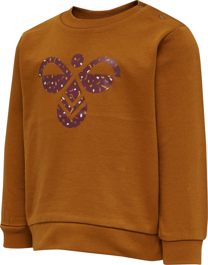 Hummel hmlLIME SWEATSHIRT - GLAZED GINGER