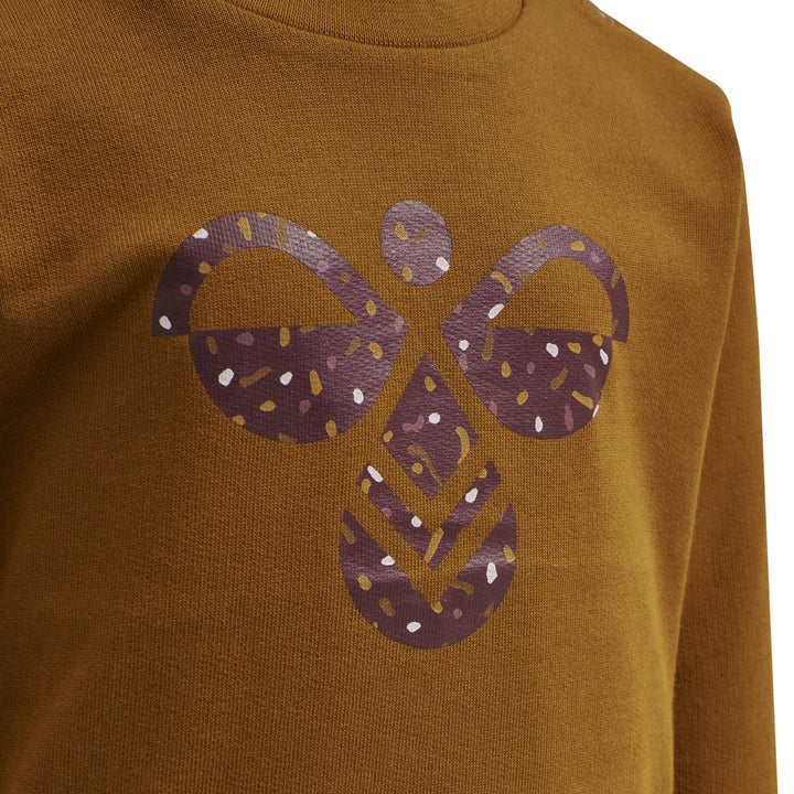 Hummel hmlLIME SWEATSHIRT - GLAZED GINGER