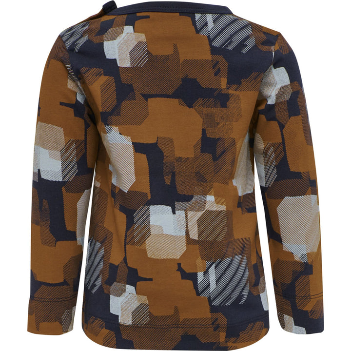 Hummel hmlBUDDY T-SHIRT L/S - BLACK IRIS