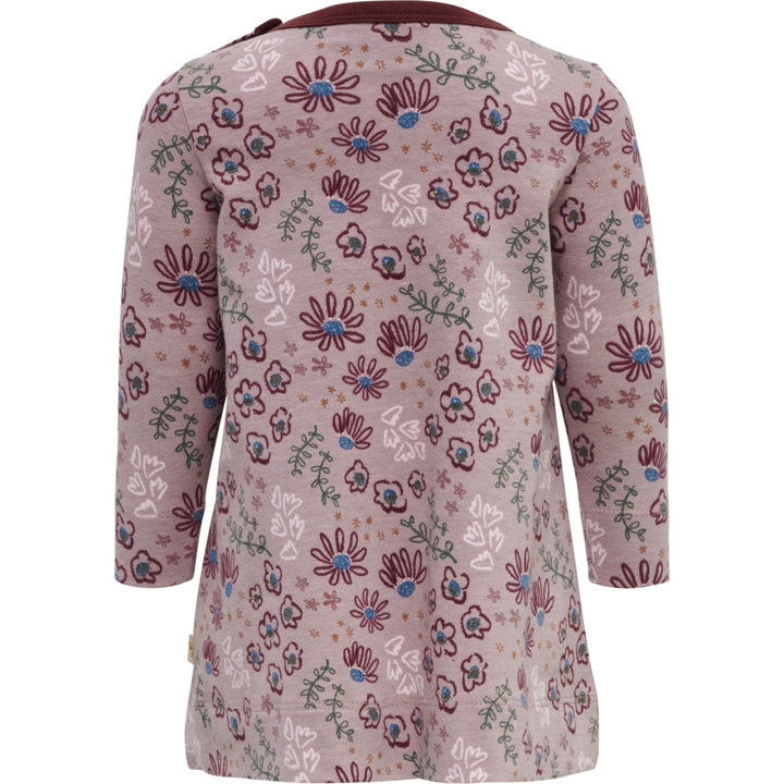 Hummel hmlCRAYON DRESS L/S - WOODROSE