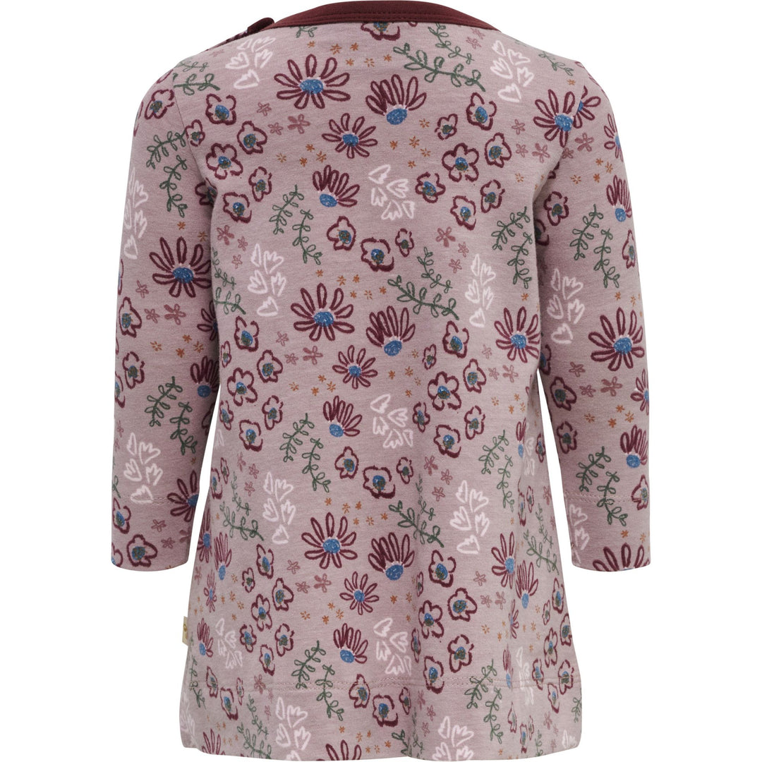 Hummel hmlCRAYON DRESS L/S - WOODROSE
