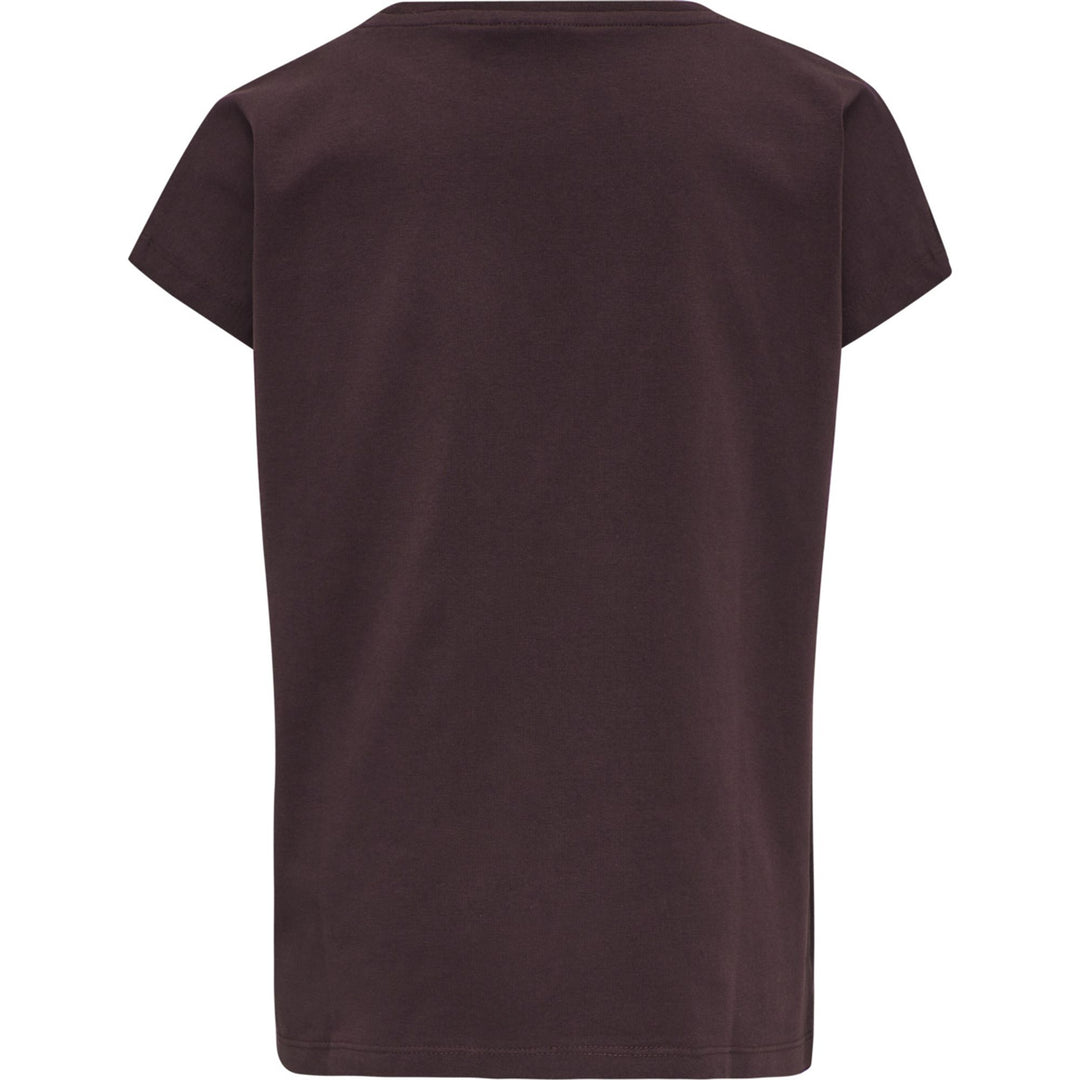 Hummel hmlDOCE T-SHIRT S/S - FUDGE