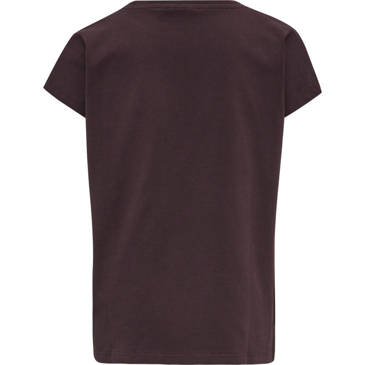 Hummel hmlDOCE T-SHIRT S/S - FUDGE