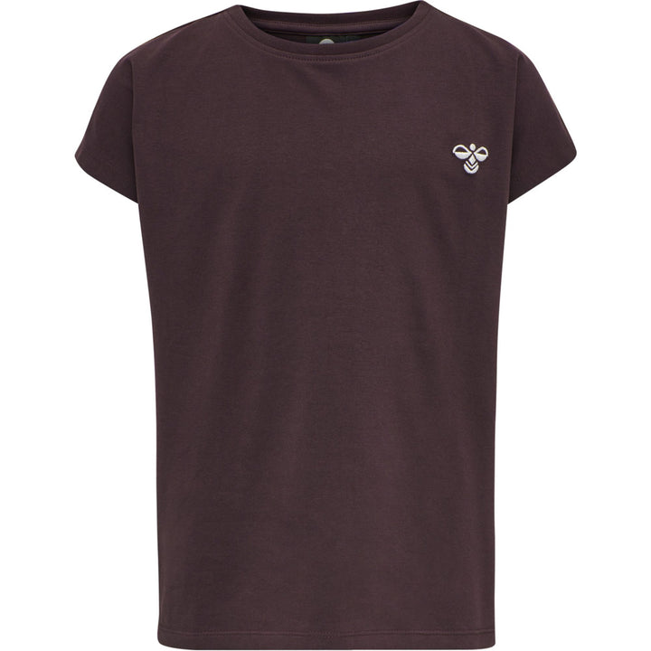 Hummel hmlDOCE T-SHIRT S/S - FUDGE