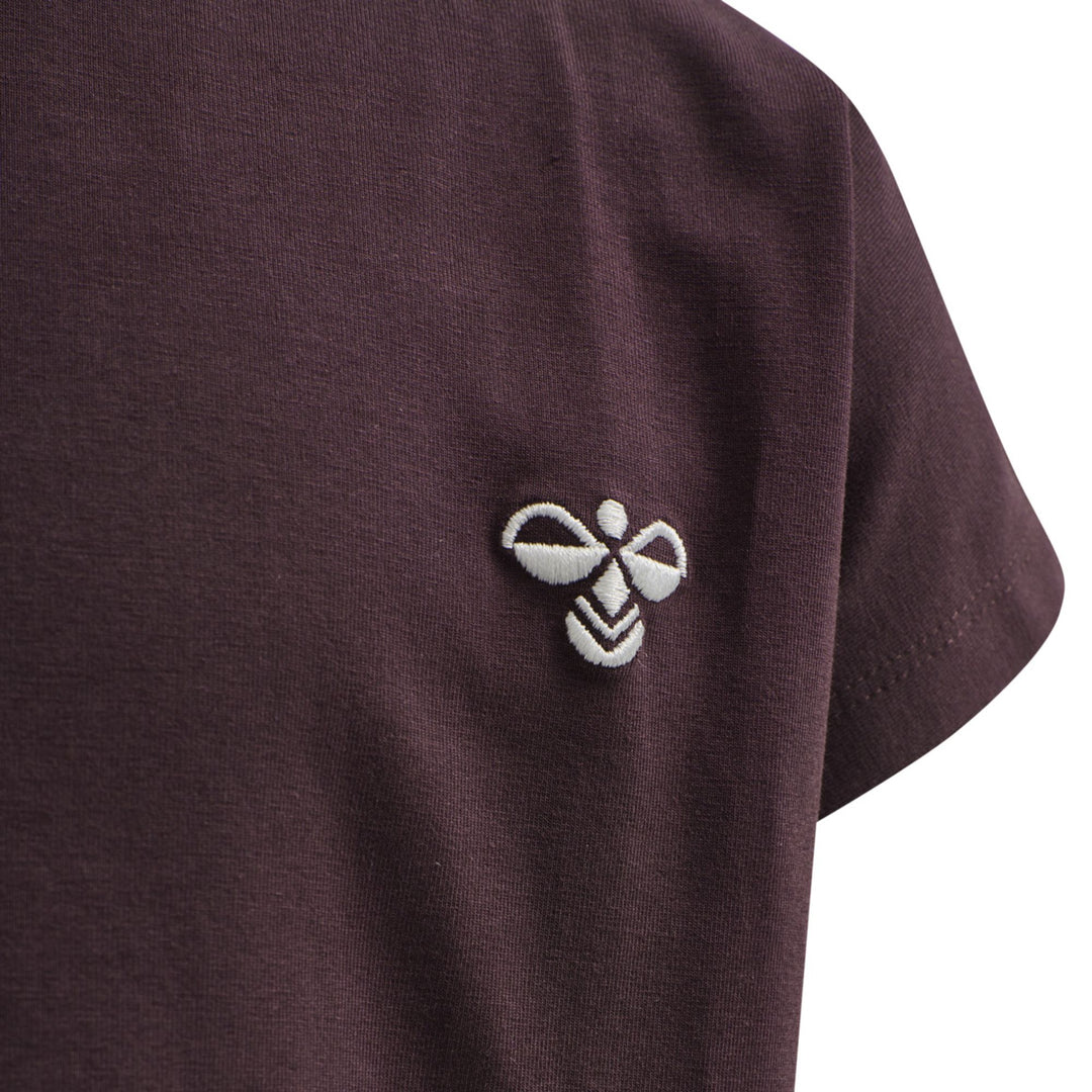Hummel hmlDOCE T-SHIRT S/S - FUDGE