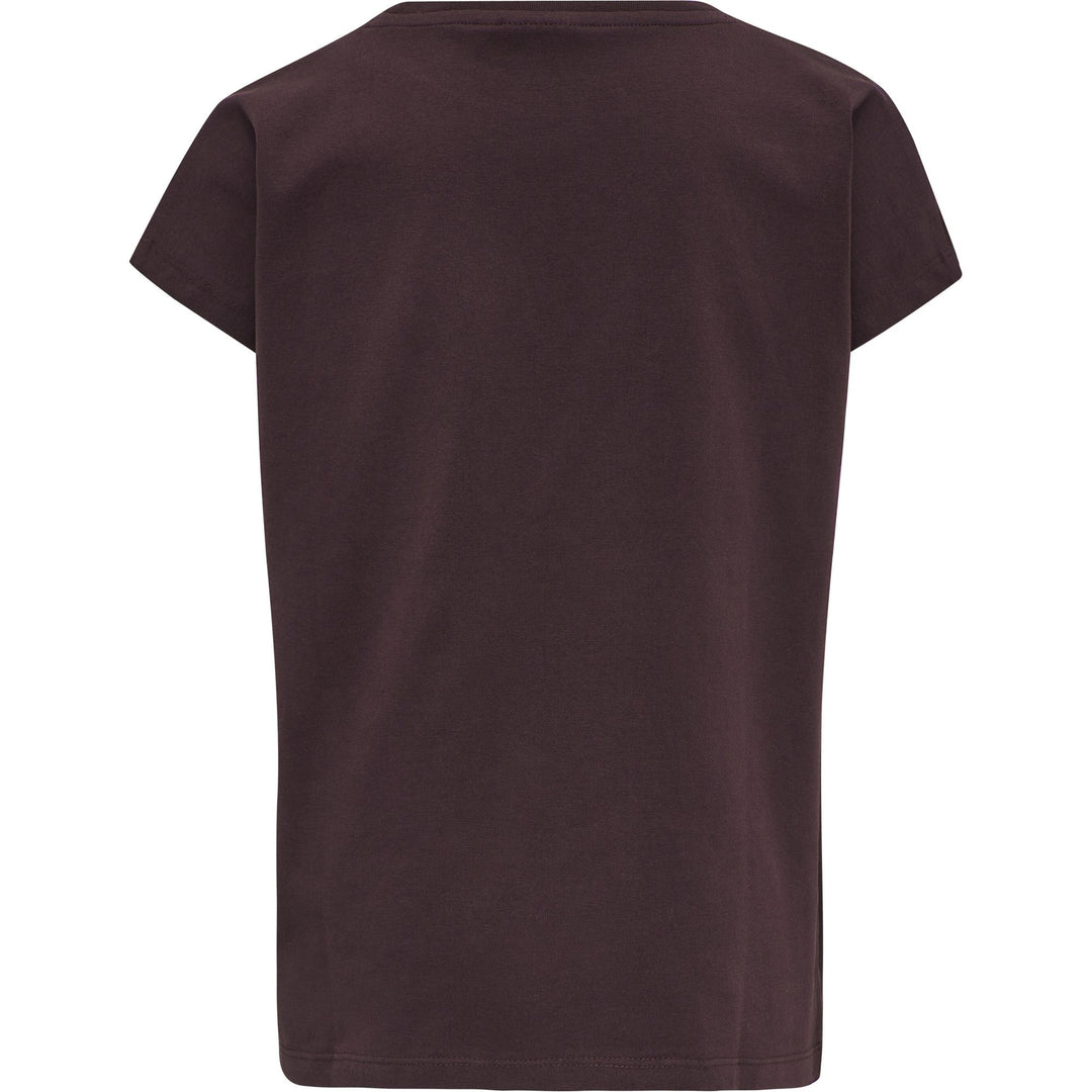 Hummel hmlDOCE T-SHIRT S/S - FUDGE