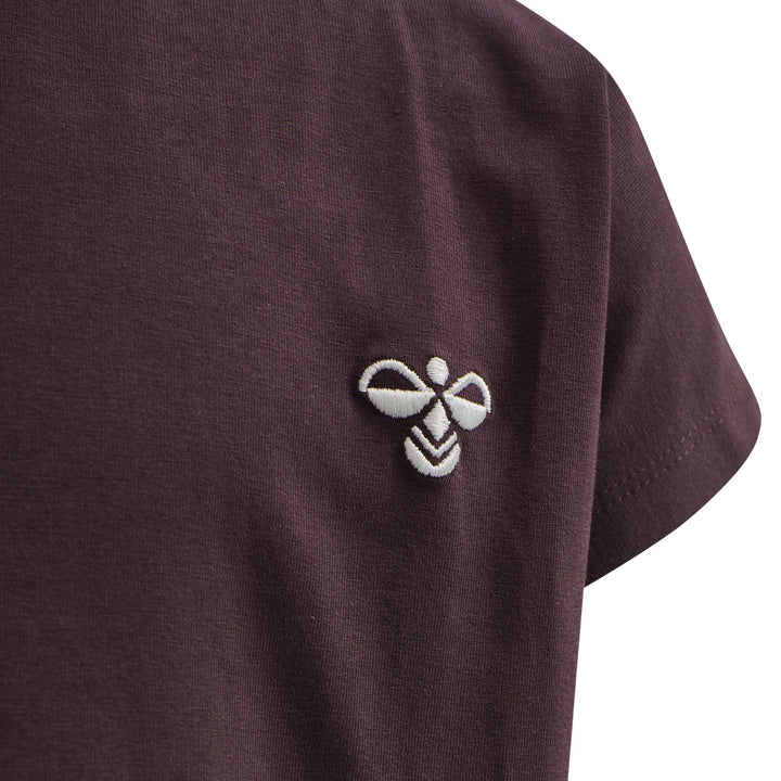 Hummel hmlDOCE T-SHIRT S/S - FUDGE