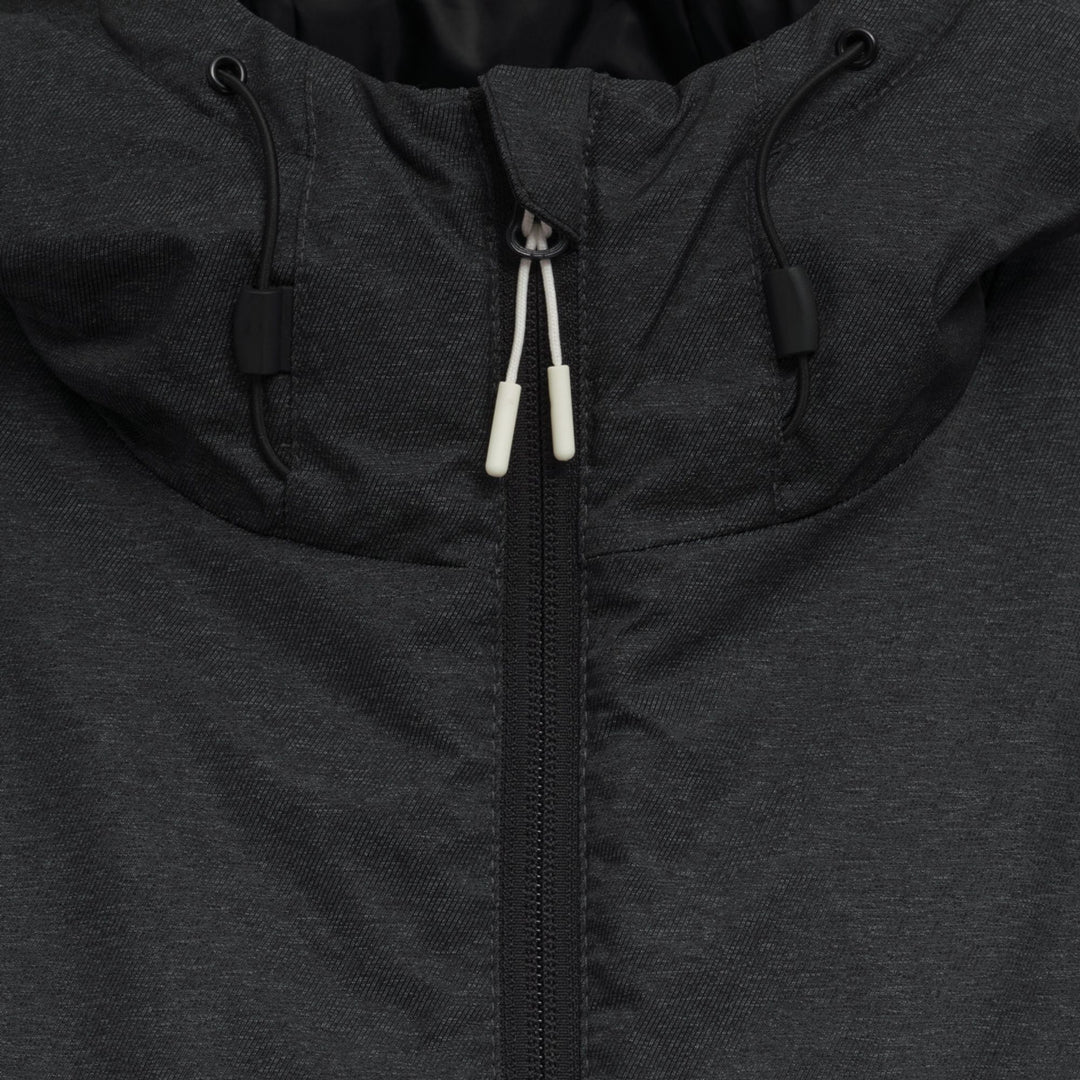 Hummel hmlAYDA ANORAK - BLACK MELANGE