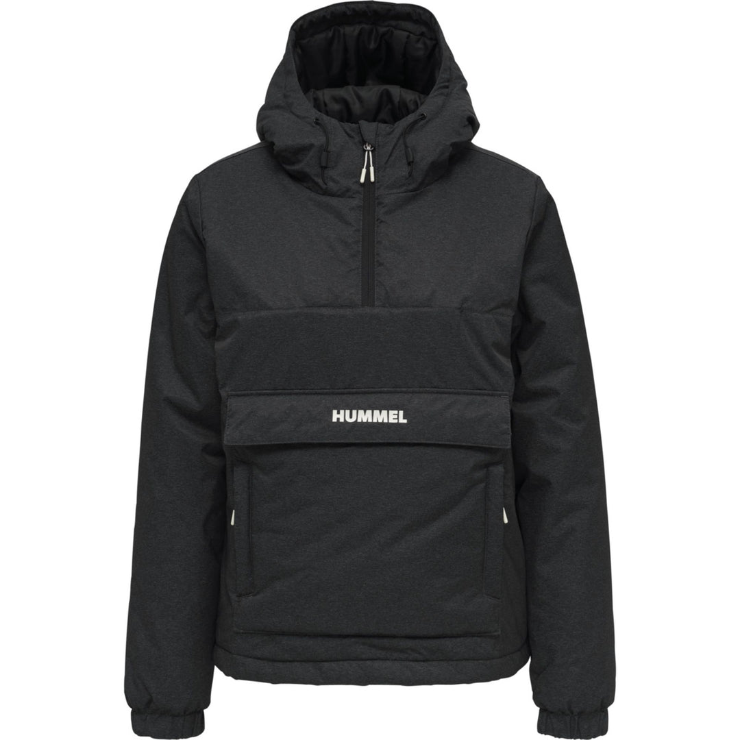 Hummel hmlAYDA ANORAK - BLACK MELANGE