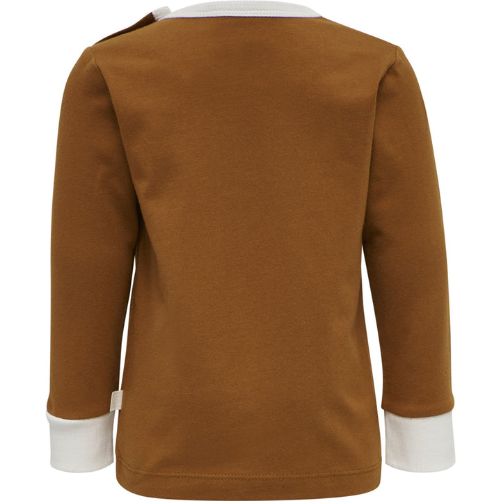 Hummel hmlMAUILINO T-SHIRT L/S - GLAZED GINGER