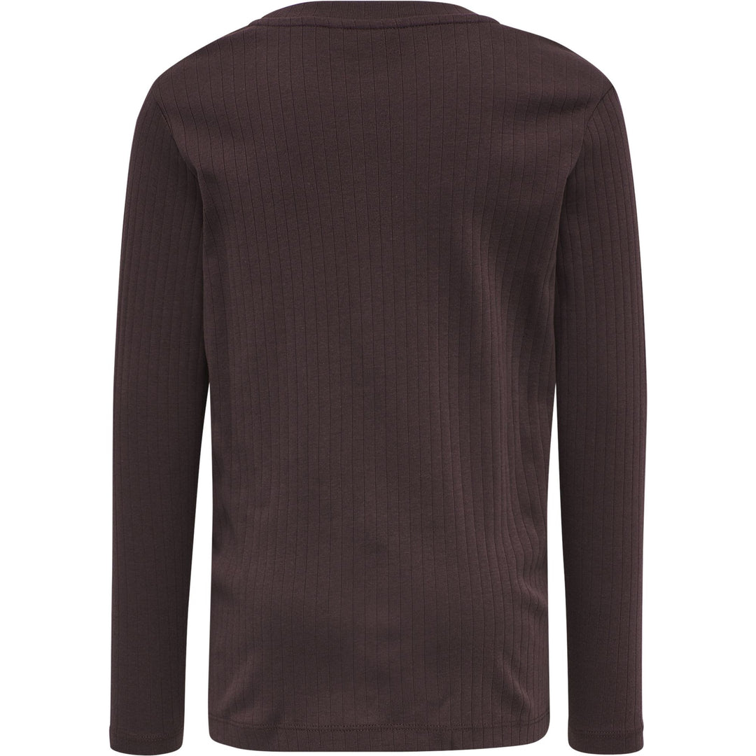Hummel hmlNANETTE T-SHIRT L/S - FUDGE