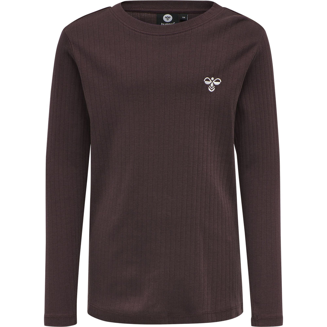 Hummel hmlNANETTE T-SHIRT L/S - FUDGE