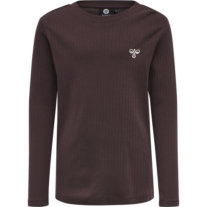Hummel hmlNANETTE T-SHIRT L/S - FUDGE
