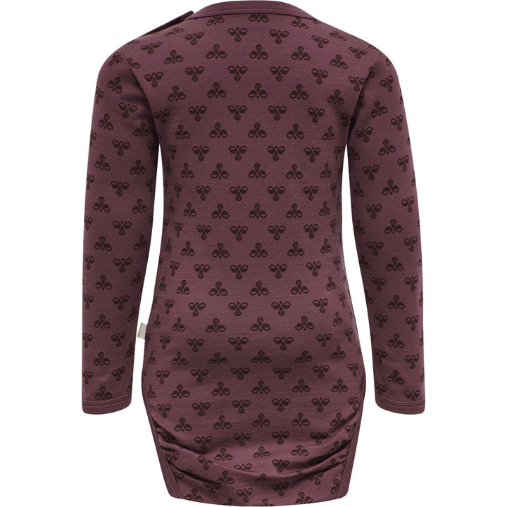 Hummel Hmlbambo Body L/S - roan rouge