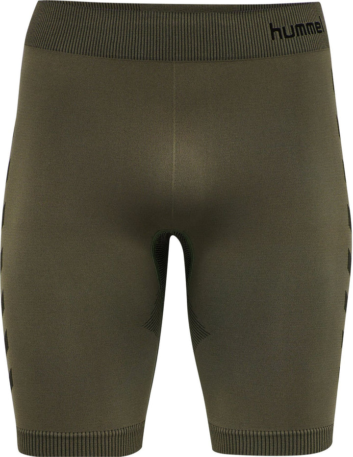 Hummel Hmlfirst Seamless Training Short Ti - grape leaf