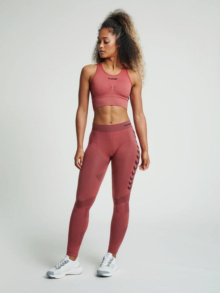 Hummel Hmlfirst Seamless Training Tight Women - marsala