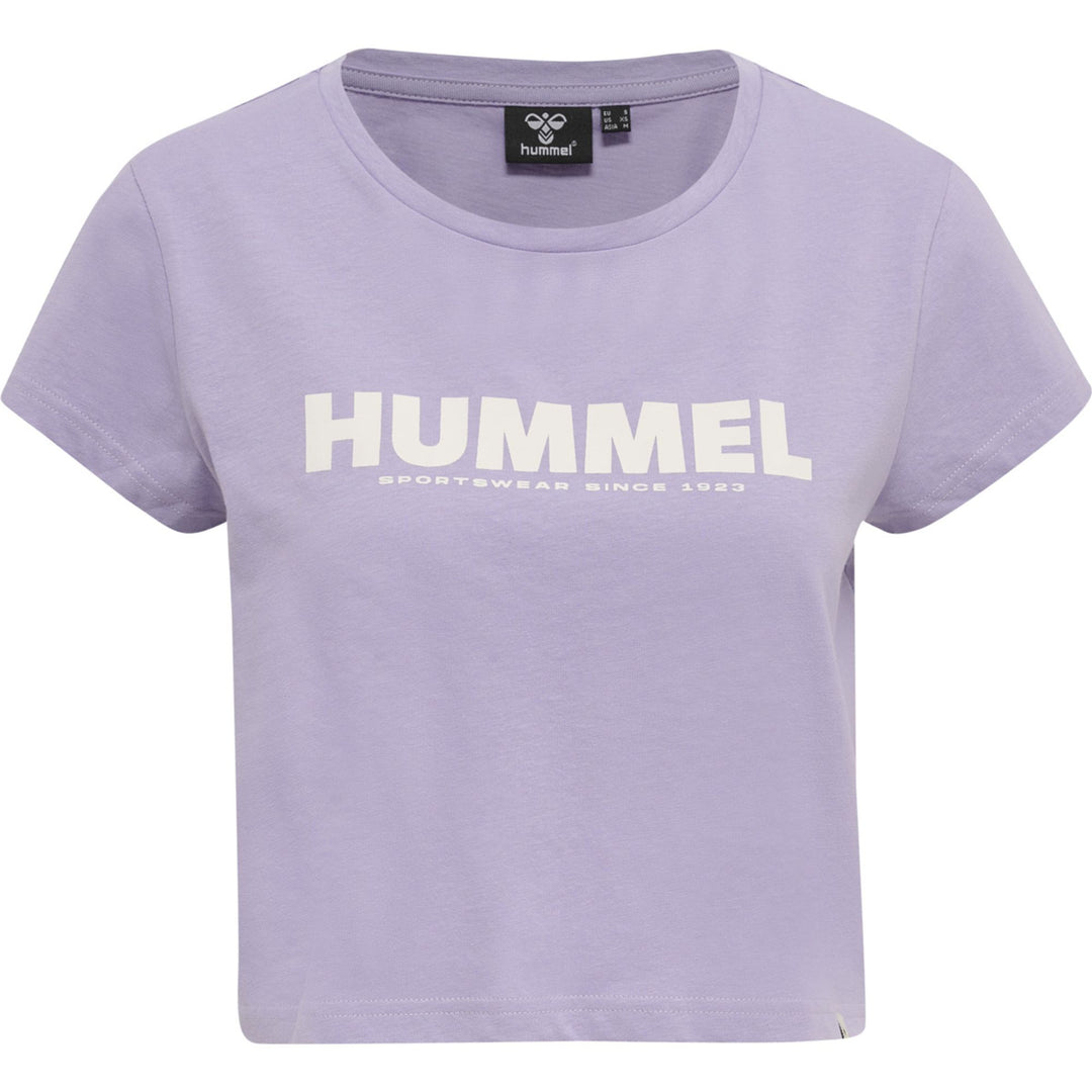 Hummel Hmllegacy Woman Cropped T-Shirt - heirloom lilac
