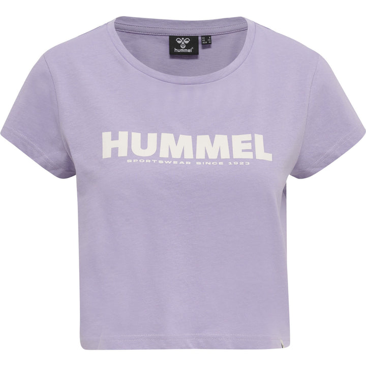 Hummel Hmllegacy Woman Cropped T-Shirt - heirloom lilac