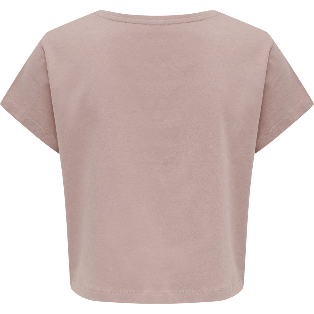 Hummel Hmllegacy Woman Cropped T-Shirt - woodrose