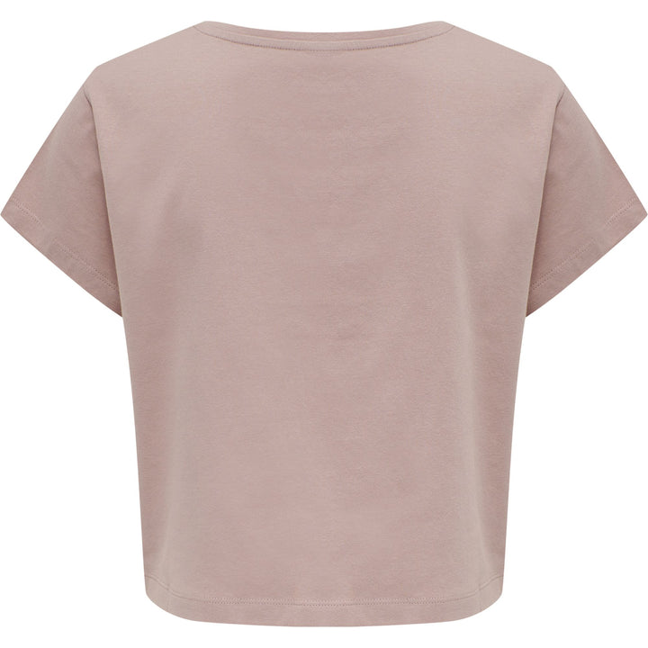 Hummel Hmllegacy Woman Cropped T-Shirt - woodrose
