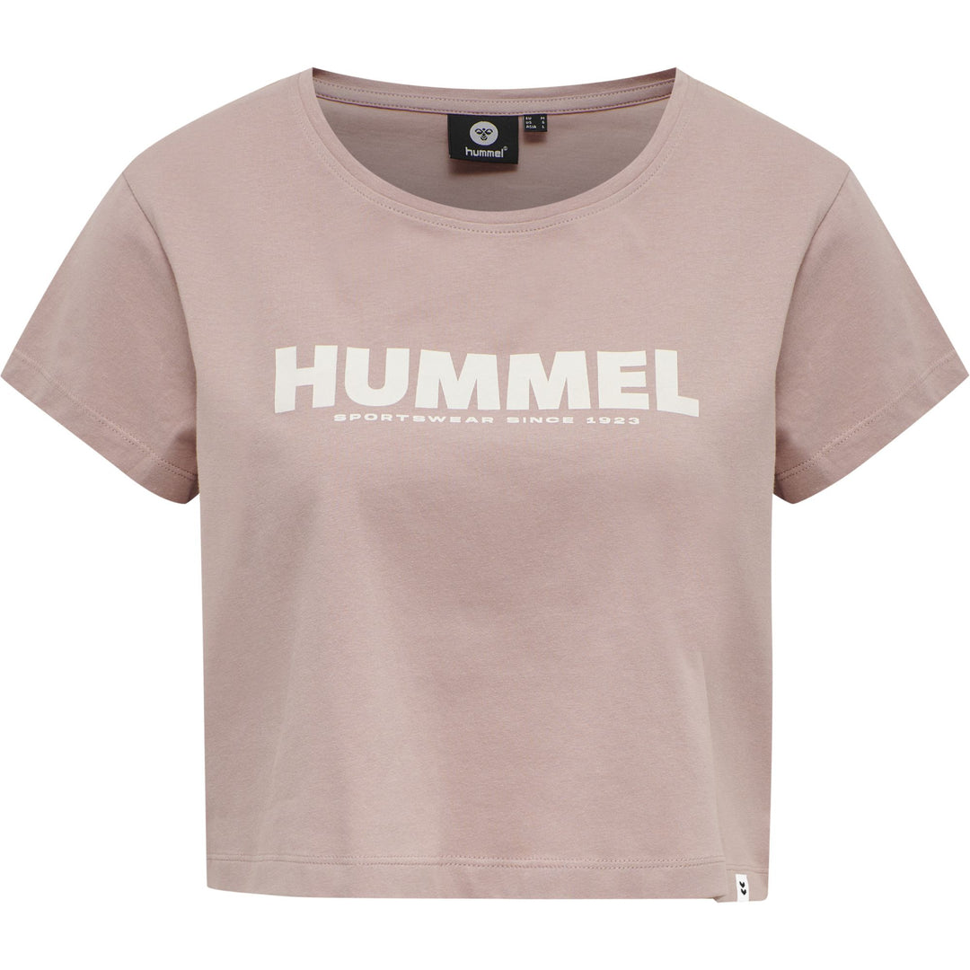 Hummel Hmllegacy Woman Cropped T-Shirt - woodrose