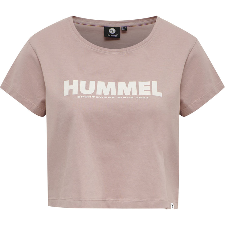 Hummel Hmllegacy Woman Cropped T-Shirt - woodrose