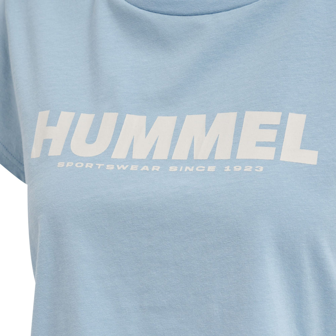 Hummel Hmllegacy Woman Cropped T-Shirt - placid blue
