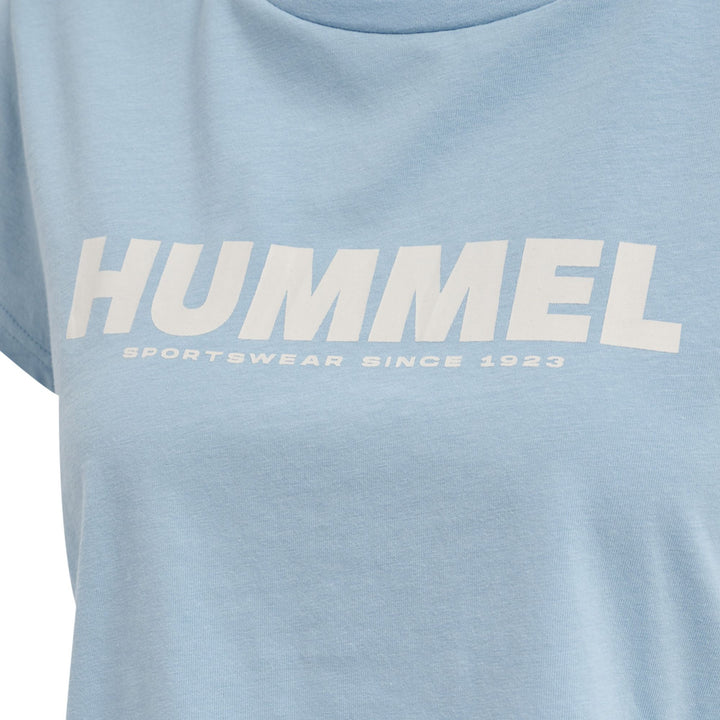 Hummel Hmllegacy Woman Cropped T-Shirt - placid blue
