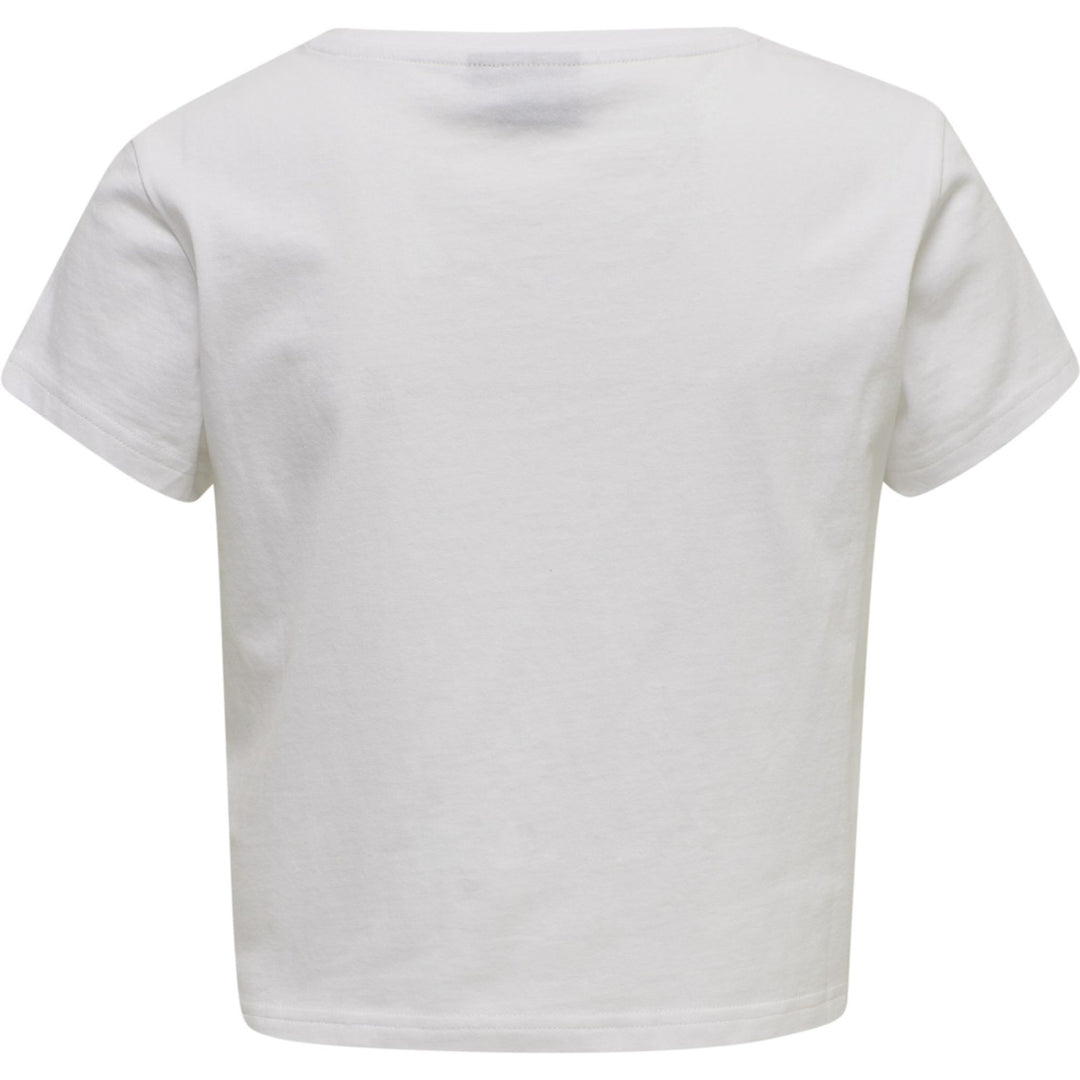 Hummel Hmllegacy Woman Cropped T-Shirt - white/black