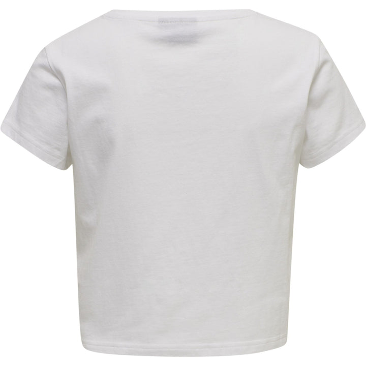Hummel Hmllegacy Woman Cropped T-Shirt - white/black