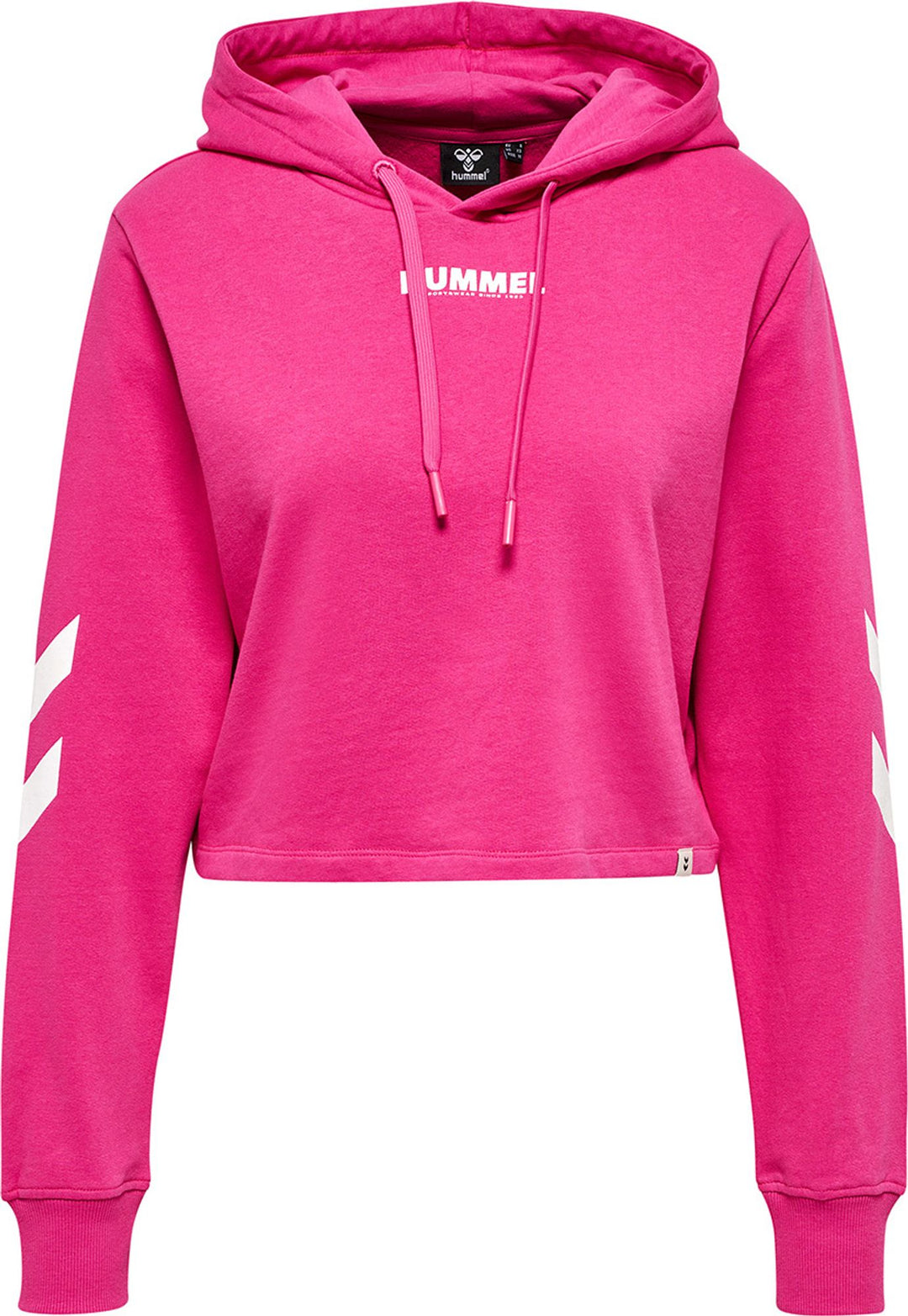 Hummel Hmllegacy Woman Cropped Hoodie - raspberry rose