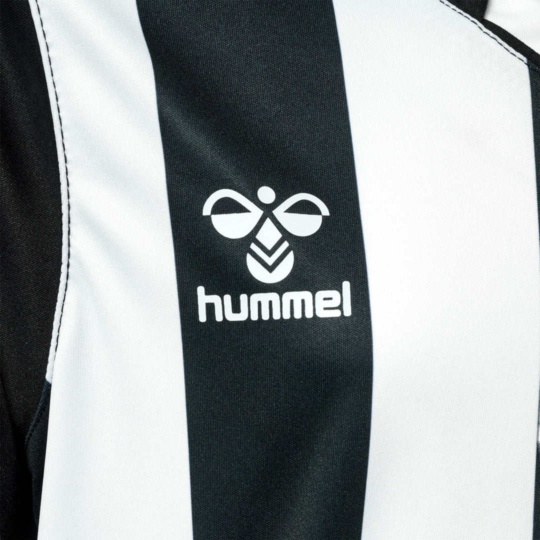Hummel Hmlcore Xk Striped Jersey Kids S/S - black/white