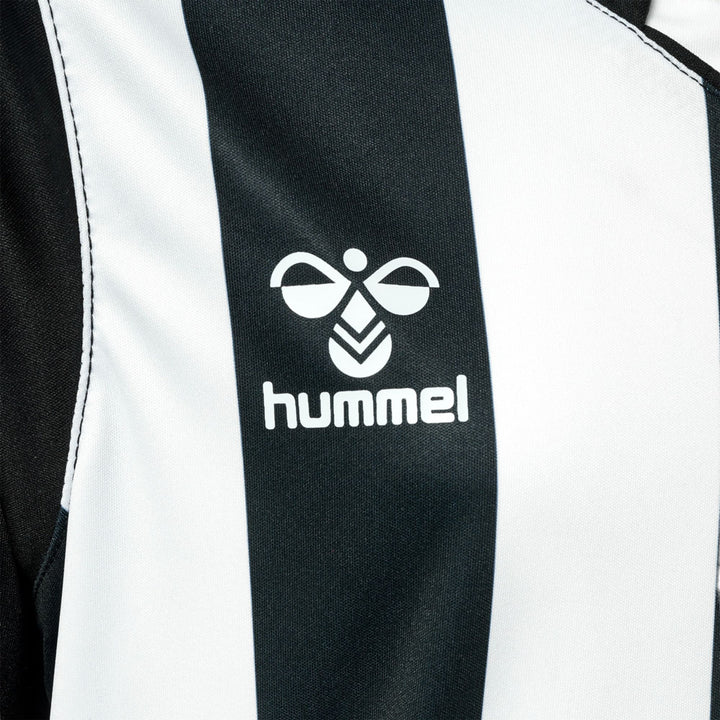 Hummel Hmlcore Xk Striped Jersey Kids S/S - black/white