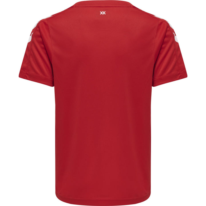 Hummel Hmlcore Xk Striped Jersey Kids S/S - true red/white