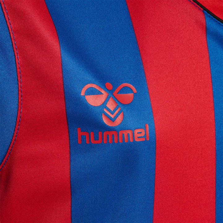 Hummel Hmlcore Xk Striped Jersey Kids S/S - true blue/true red