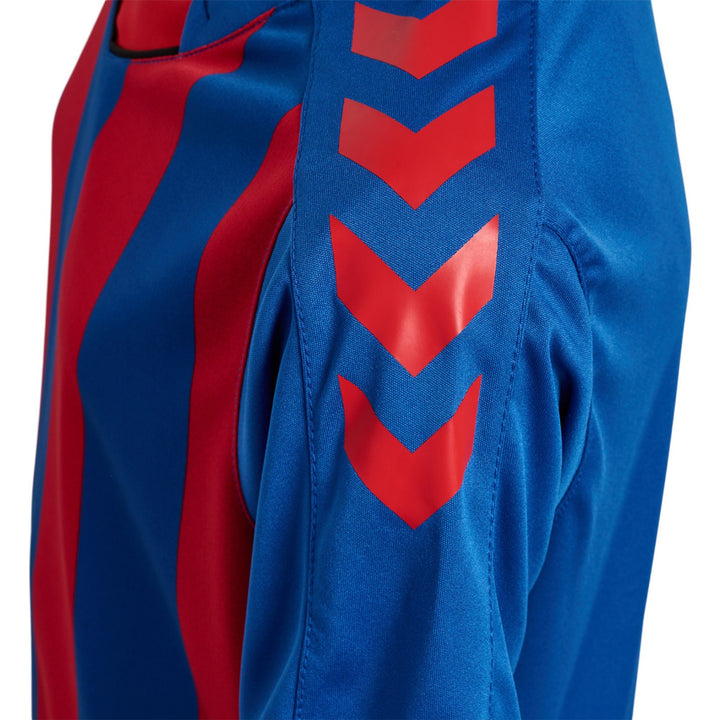 Hummel Hmlcore Xk Striped Jersey Kids S/S - true blue/true red