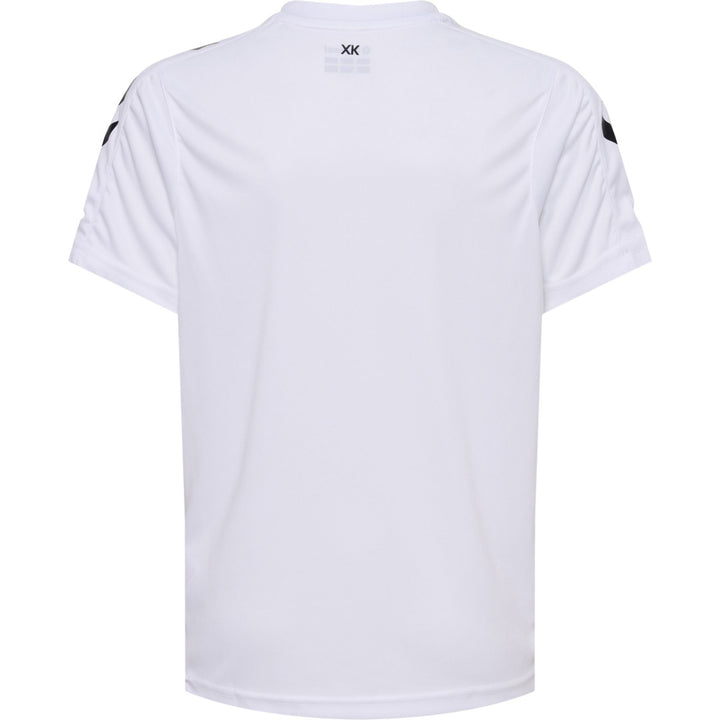 Hummel Hmlcore Xk Striped Jersey Kids S/S - white/black