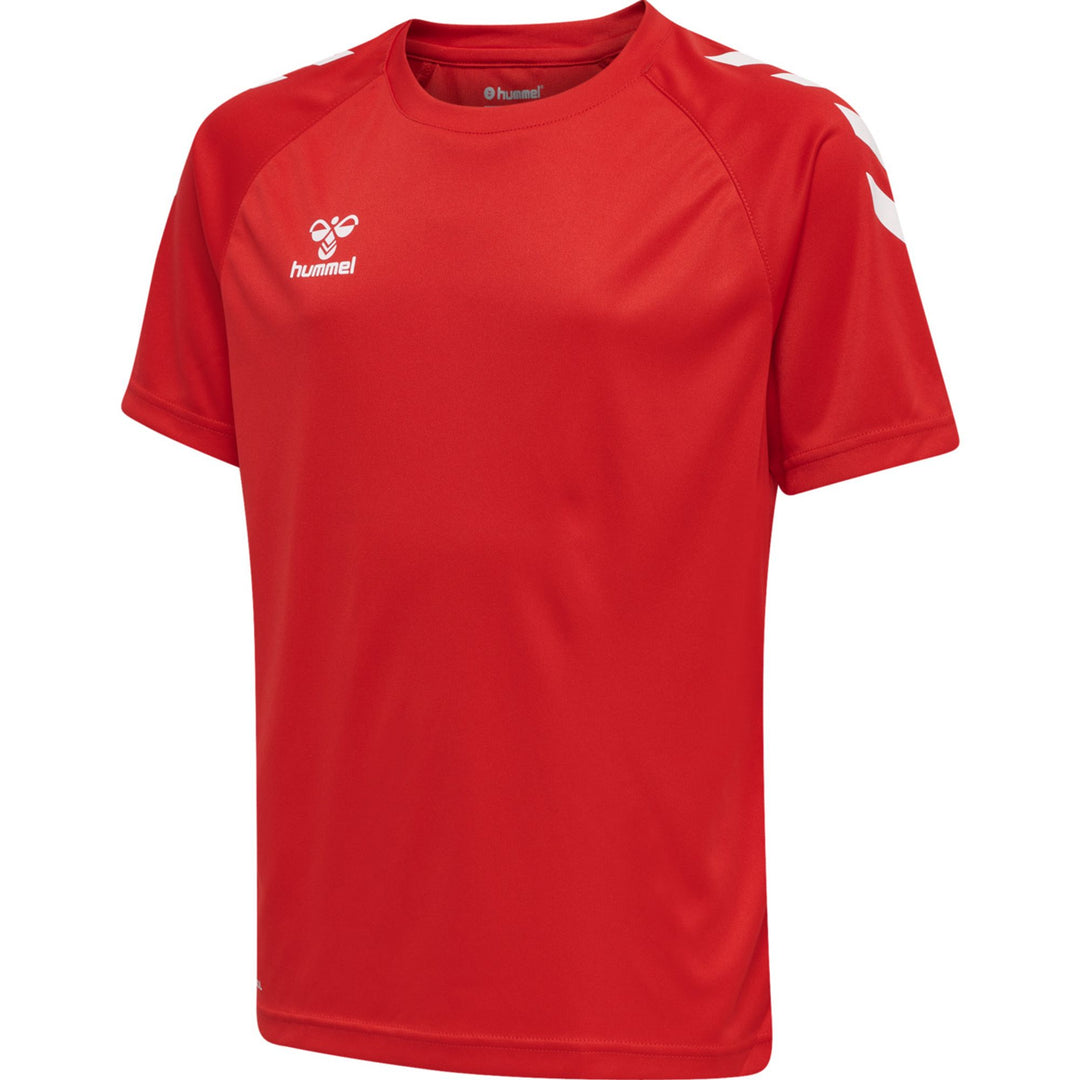 Hummel Hmlcore Xk Core Poly T-Shirt S/S Ki - true red