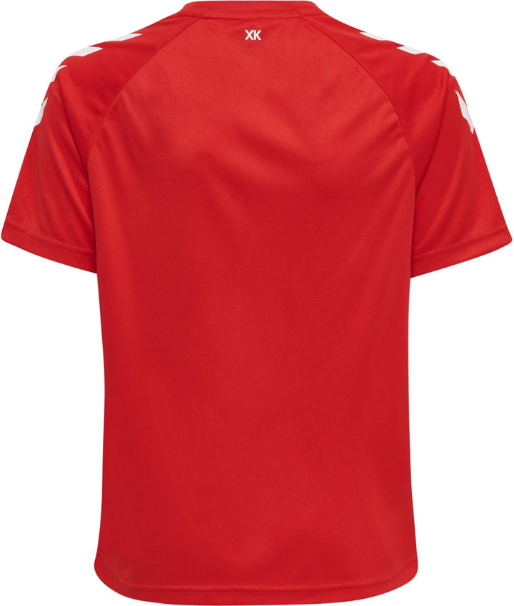 Hummel Hmlcore Xk Core Poly T-Shirt S/S Ki - true red