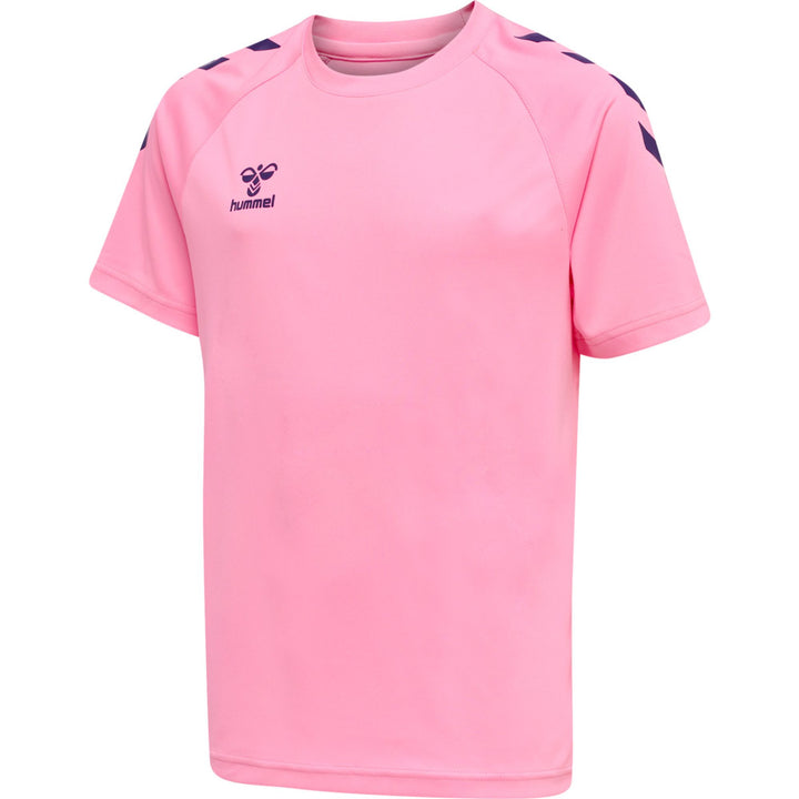Hummel Hmlcore Xk Core Poly T-Shirt S/S Ki - cotton candy