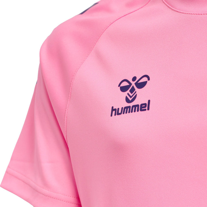 Hummel Hmlcore Xk Core Poly T-Shirt S/S Ki - cotton candy