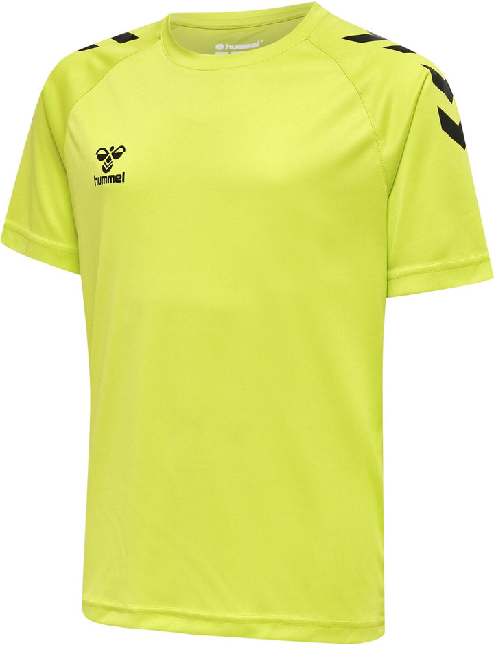 Hummel Hmlcore Xk Core Poly T-Shirt S/S Ki - lime popsicle
