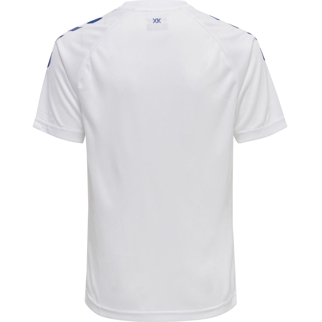 Hummel Hmlcore Xk Core Poly T-Shirt S/S Ki - white/true blue