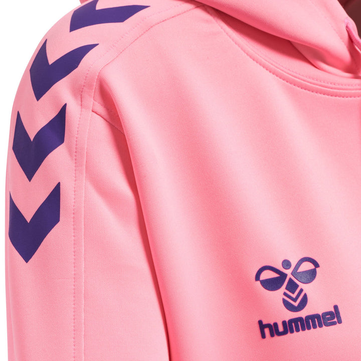 Hummel Hmlcore Xk Poly Sweat Hoodie Woman - cotton candy