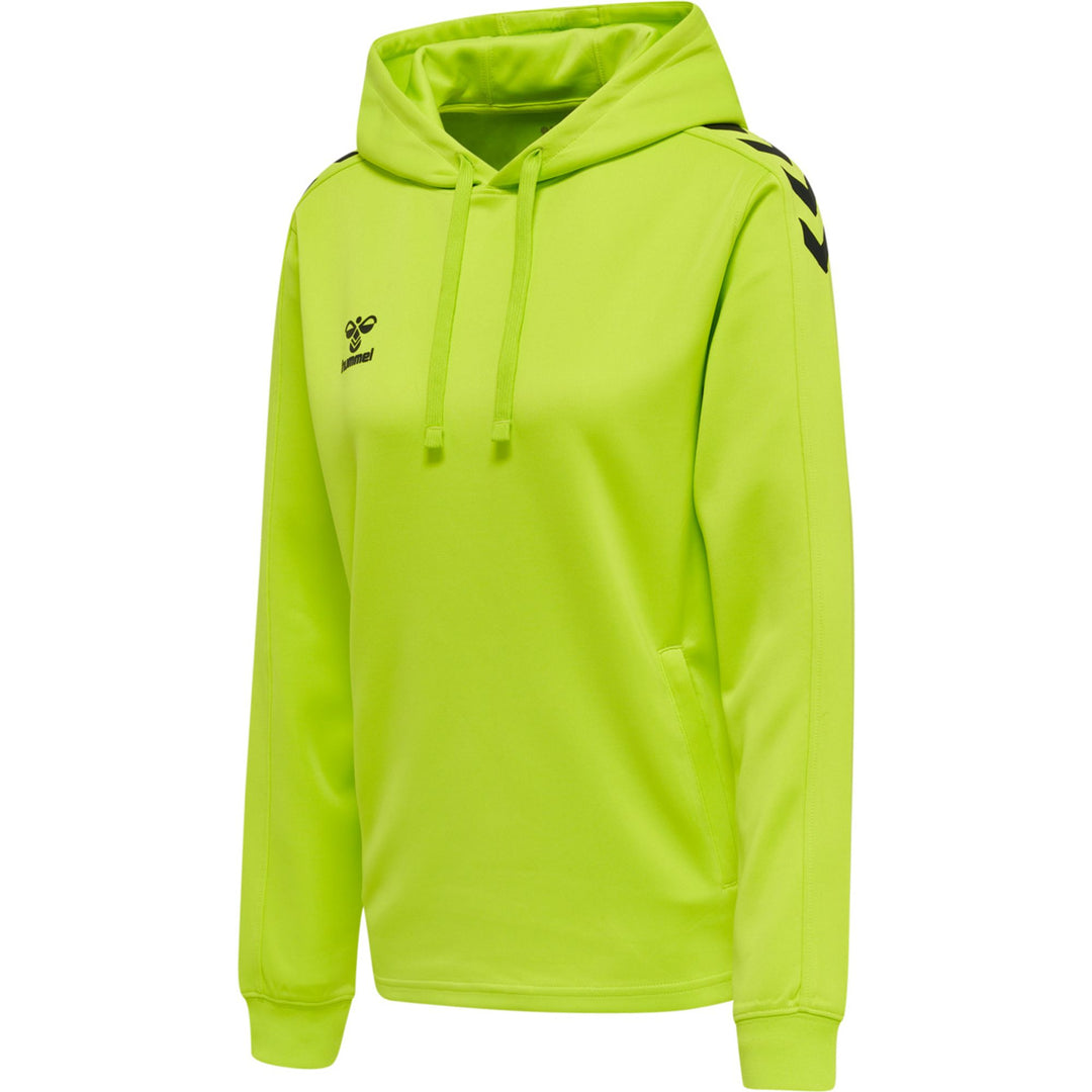 Hummel Hmlcore Xk Poly Sweat Hoodie Woman - lime popsicle