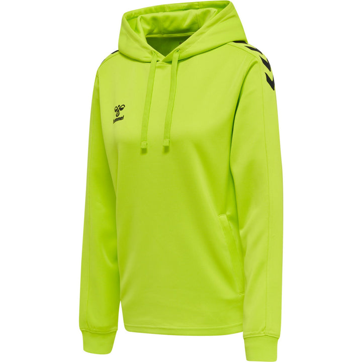 Hummel Hmlcore Xk Poly Sweat Hoodie Woman - lime popsicle