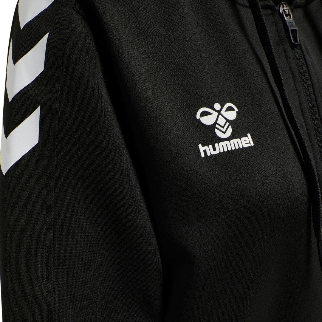 Hummel Hmlcore Xk Poly Zip Hood Sweat Woma - black